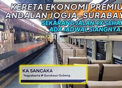 Kereta Api Ekonomi Surabaya Yogyakarta